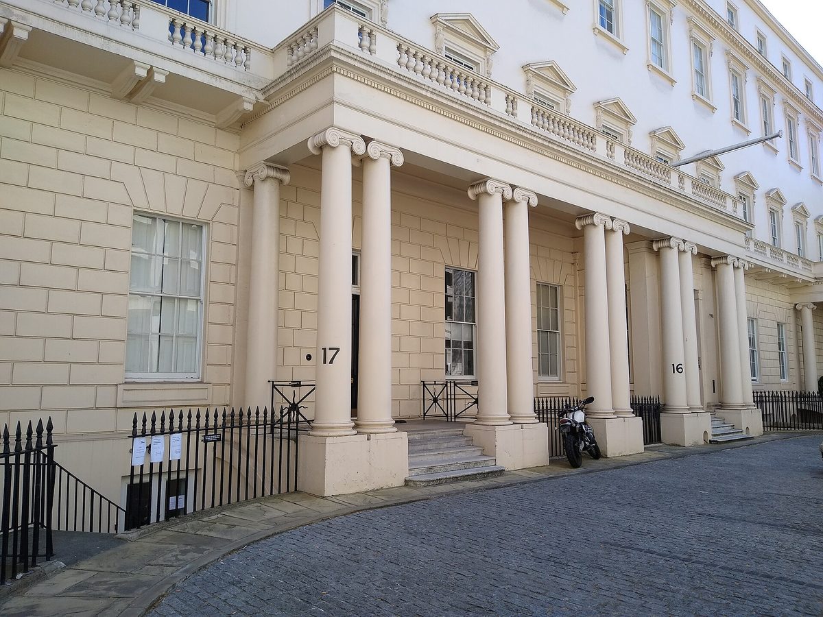 The Royal Society's headquarters at Carlton House Terrace in London