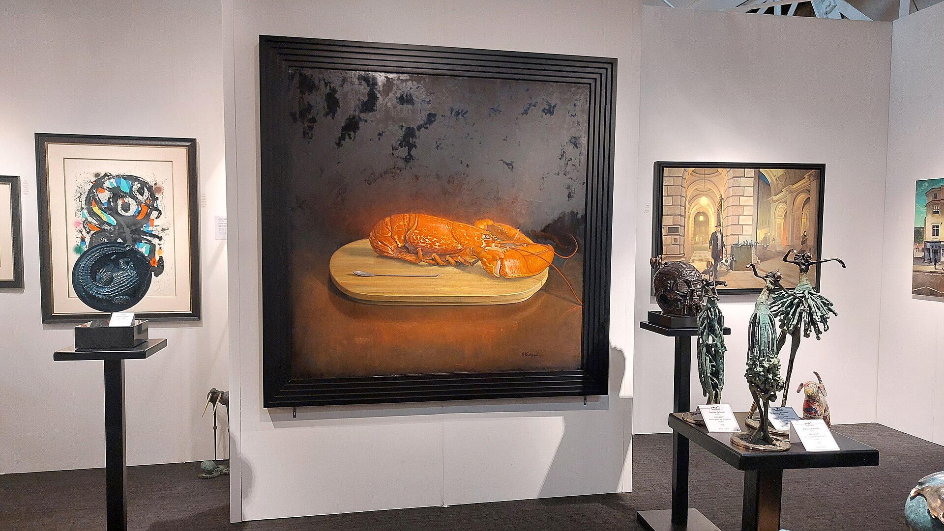 Mollbrinks Gallery exhibition stand at the London Art Fair 20250121 201154 02