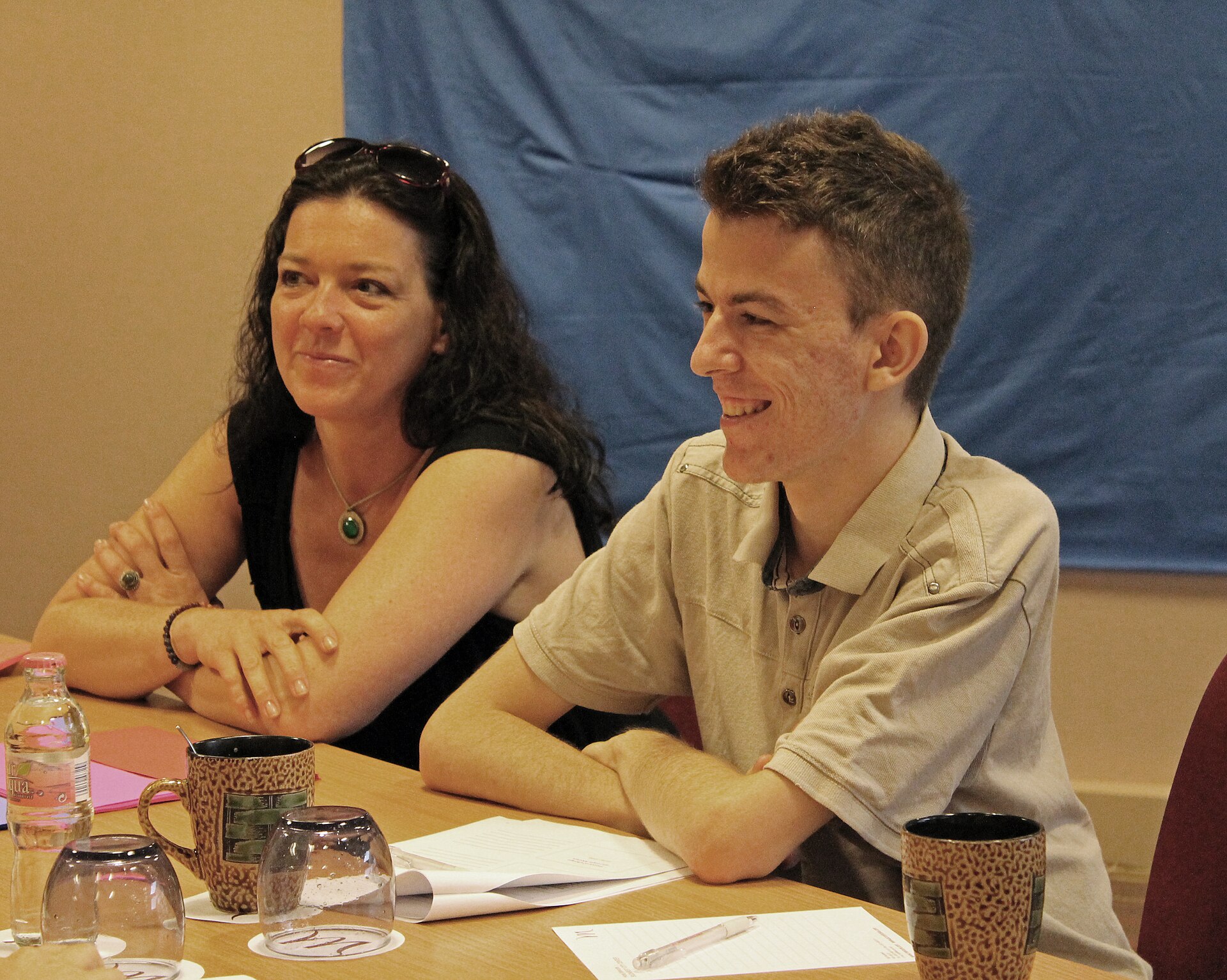 Andrea & Bence - Program Evaluation & Design Workshop in Budapest - Sarah Stierch