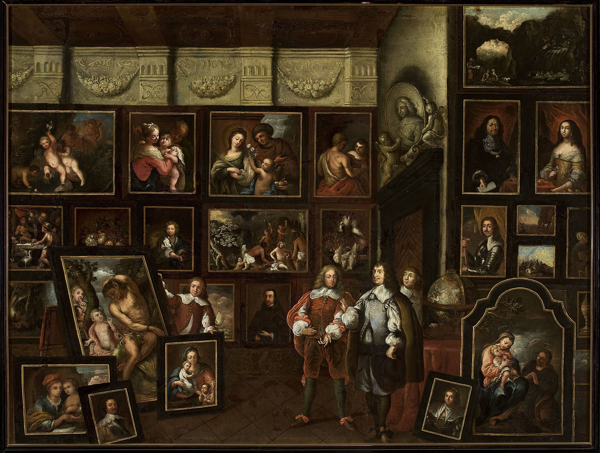 Polish: Wnętrze galerii obrazów Interior of a gallery of paintings of the Libštejnský of Kolovrat family.title QS:P1476,