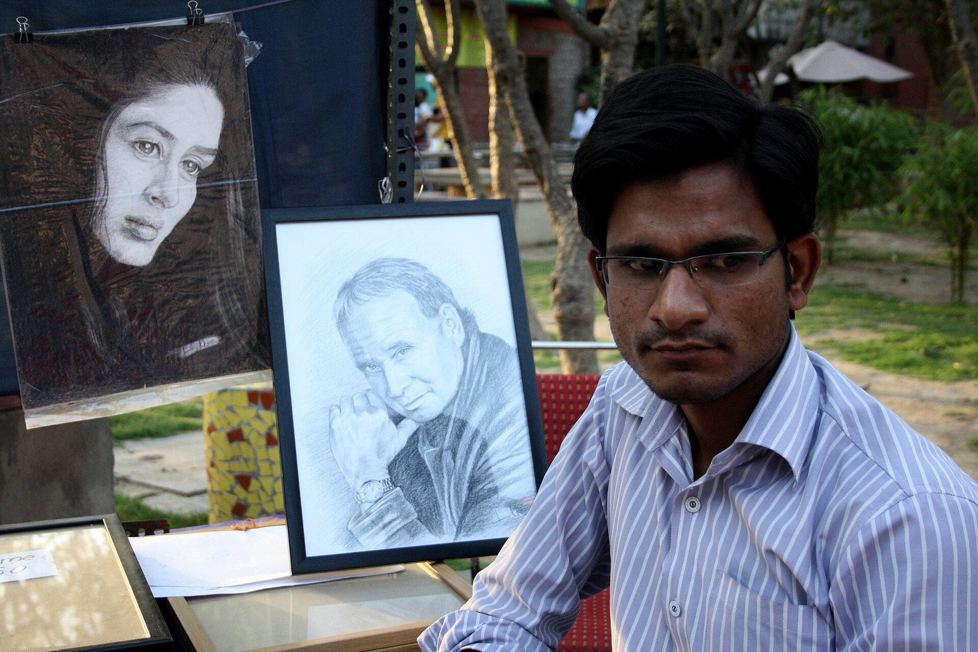 Dilli Haat Sketch Artist